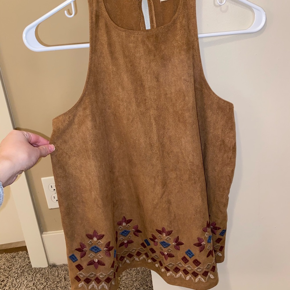 Hollister Suede Tank